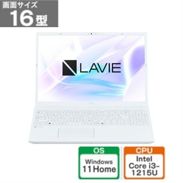NEC   16型ノートパソコン  LAVIE Smart N16 SE122   PC-SE122ACD1-B