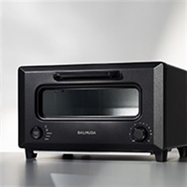 【値下げしました!!新品未開封品 バルミューダ リベイカー　KTT01JP-BK BALMUDA（バルミューダ） リベイクトースター （ReBaker リベイカー