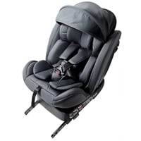 A-selection リーマン ビットターンR129 ライラックグレー 新生児～ 身長40cm～150cm チャイルド&ジュニアシート(2007944817228)