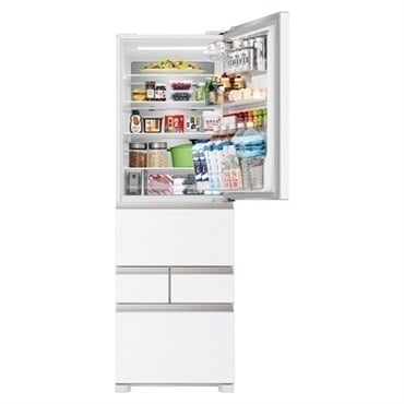 Hisense　5ドア冷凍冷蔵庫　450L　HR-DC450KW【標準配送料2000円＋標準設置料4000円別途】