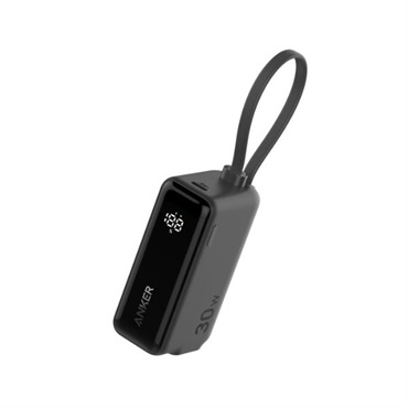 Anker　モバイルバッテリー　Anker Power Bank (30W, Fusion, Built-In USB-C Cable)　A1636N13