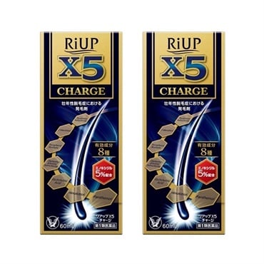 (従業員販売) リアップ X5チャージ 60mL まとめて2個 大正製薬 【第1類医薬品】