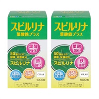 (従業員販売) スピルリナ 葉酸鉄プラス 1000粒 まとめて2個 DIC(1000粒×2個)