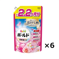 (従業員販売) ボールド ジェル 華やかプレミアムブロッサムの香り つめかえ用 ウルトラジャンボサイズ ケース 1580g×6個入 Bold P&G(1580g×6個入り)
