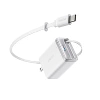 Anker　巻取り式 USB-Cケーブル充電器35W　Anker Nano Charger (35W) with Retractable USB-C Cable　A2658N21(A2658N21)