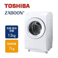 東芝 ドラム式洗濯乾燥機 洗濯12kg 乾燥7kg 左開き TW-127XM4L 東芝 12kg洗いドラム式洗濯乾燥機 TW-127XM4L-W【標準配送料2000円＋