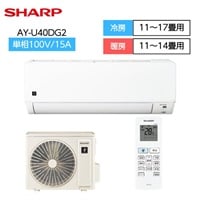 シャープ　プラズマクラスター7000搭載エアコン　DGシリーズ【4.0kW】(AY-U40DG2)