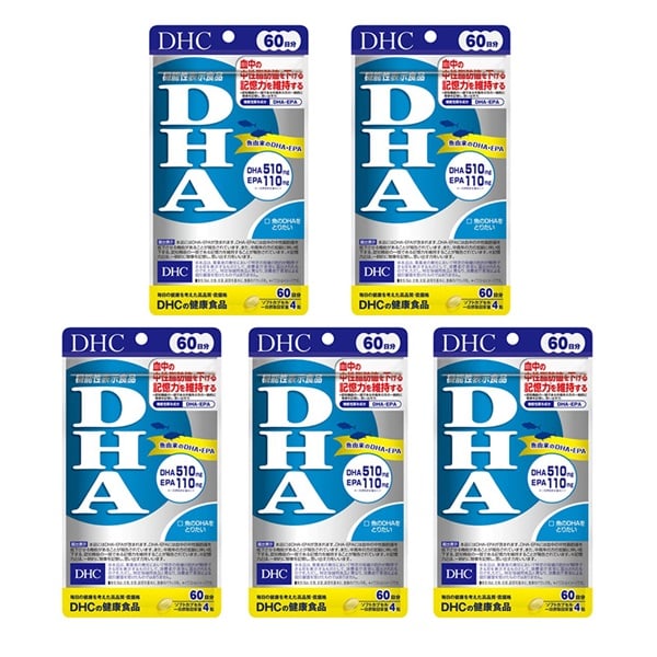 (ご予約商品) DHC DHA 60日分 まとめて5個 【機能性表示食品】(60日分×5個)