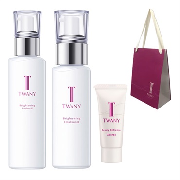 トワニー　ブライトニングローションN(本体)180ml＋エマルジョンN(本体)100ml　※特典付き　TWANY  カネボウ(Ⅱ＋Ⅱ)