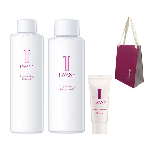 トワニー　ブライトニングローションN(レフィル)180ml ＋ エマルジョンN(レフィル)100ml　※特典付き　TWANY  カネボウ(Ⅲ＋Ⅱ)