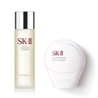 SK-II フェイシャル トリートメント エッセンス　230ml＋SK-II ジェノプティクス エアリー UV クリーム 30g / 化粧水 / UVクリーム / sk2(エスケーツー)(化粧水＋UVケア)