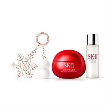 (ご予約商品 11月20日発売) SK-II スキンパワー リニュー エアリークリーム トライアルキット 2026 ホリデーコレクション (チャームセット) / 美容クリーム / sk2/エスケーツー