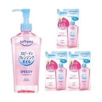 ソフティモ クレンジングオイル 　スピーディ本体１個＋詰替え３個セット コーセーコスメポート(本体＋詰替え3個セット)