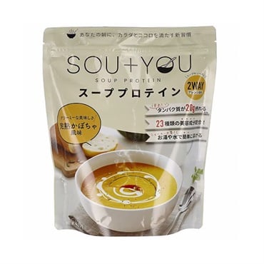 (ご予約商品) SOU+YOU スーププロテイン 420g MY ROUTINE