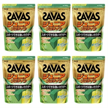 (ご予約商品) ザバス ジュニアプロテイン マスカット風味 600g まとめて6個 明治