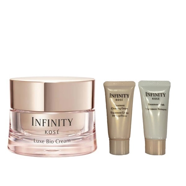INFINITY(インフィニティ)  リュクスバイオ クリーム 50g セット　コーセー イオン限定(本体セット)