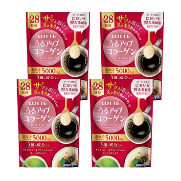(ご予約商品) うるアップコラーゲン 185g まとめて4個 ロッテ
