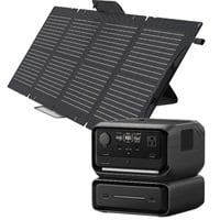 エコフロー　ポータブル電源　RIVER 3 Max＋ソーラーパネル110W　EFSOLAR110N(ソーラーパネルセット)