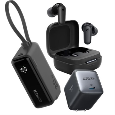 Anker　夏のお出かけにおすすめ、Ankerガジェット3点セット　