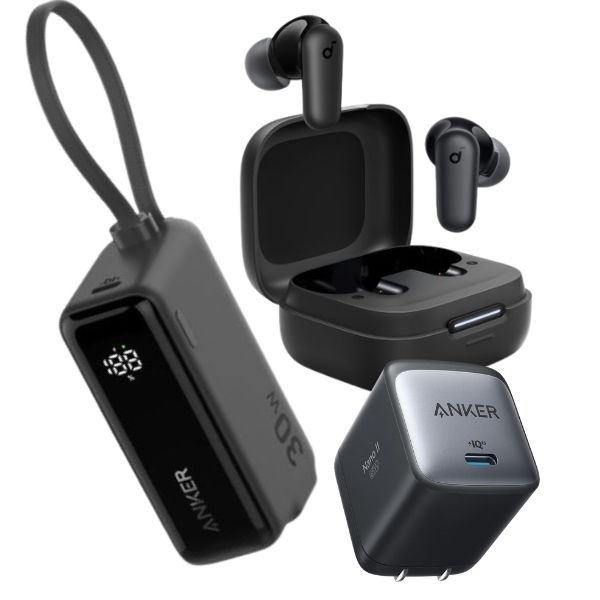 Anker　夏のお出かけにおすすめ、Ankerガジェット3点セット　(3点セット)