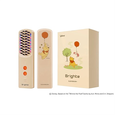 (ご予約商品)エレキブラシ（プーさんモデル）+オリジナルポーチ Brighte