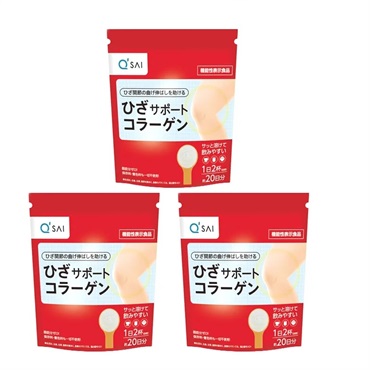 (ご予約商品) ひざサポートコラーゲン 100g まとめて3個 キューサイ 【機能性表示食品】