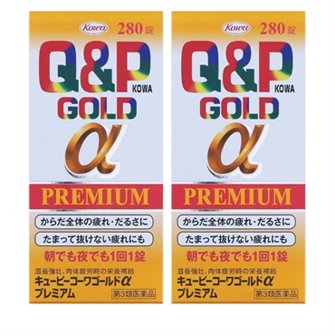 (ご予約商品) キューピーコーワ ゴールドαプレミアム 280錠 まとめて2個 興和 【第3類医薬品】