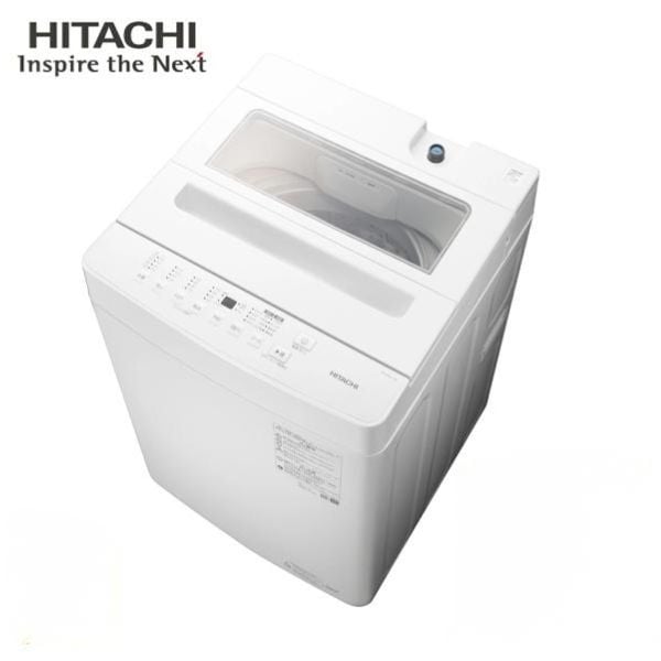 日立　全自動洗濯機　7kg　NW-R706-W【標準配送料2000円＋標準設置料4000円別途】(NW-R706-W)