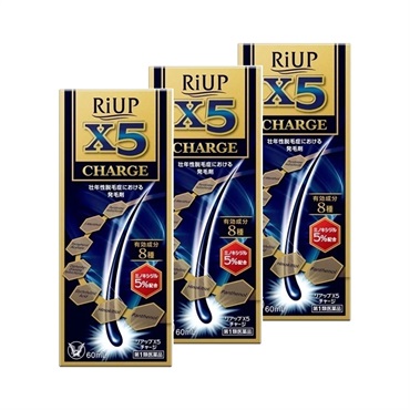 (ご予約商品) リアップ X5チャージ 60mL まとめて3個 大正製薬【第1類医薬品】