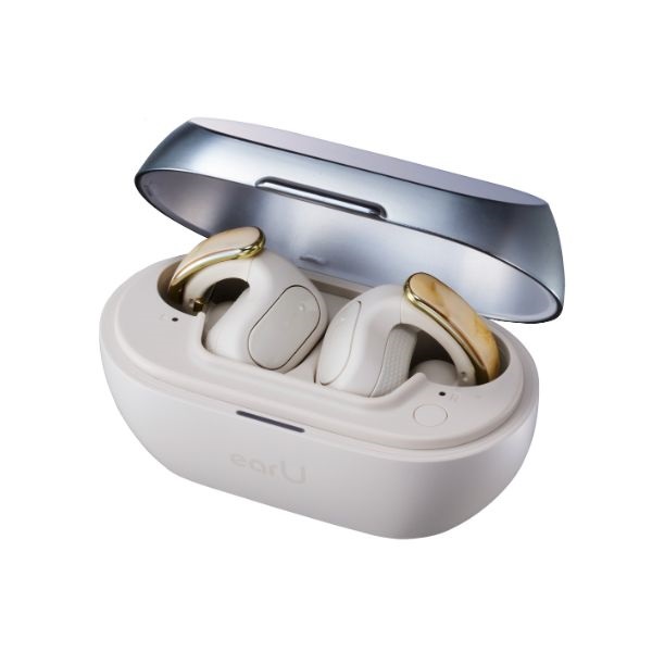 CASIO　ヒアリングアシストイヤホン   earU(イアユー)　【お買い上げ特典：USBアダプタ付き】(ER-100SH-WY)