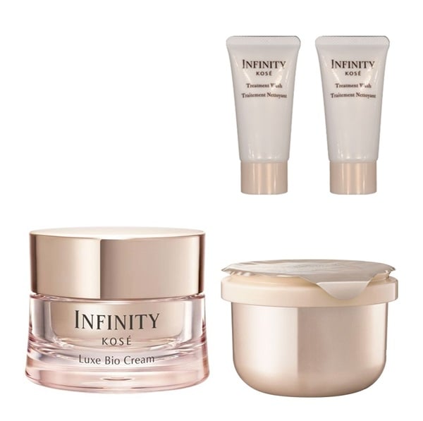 INFINITY(インフィニティ)  リュクスバイオクリーム　本体＋レフィル　※INFINITY洗顔ミニサイズ2個付き(本体+レフィル)