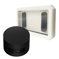 CIO　Portable Bath Speaker　CIO-SPWL-01 + ノア　防滴スマホケース　(ブラックセット)