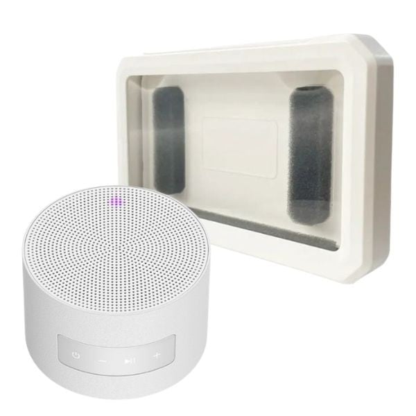 CIO　Portable Bath Speaker　CIO-SPWL-01 + ノア　防滴スマホケース　(ホワイトセット)