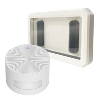 CIO　Portable Bath Speaker　CIO-SPWL-01 + ノア　防滴スマホケース　(ホワイトセット)