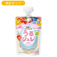 【4点セット】森永 果実とミネラルのうるジュレ PINK 1歳頃～ ベビー飲料(2112344083774)