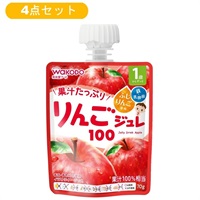 【4点セット】和光堂 1歳からのMYジュレドリンク りんご100 ベビー飲料(2112344083835)