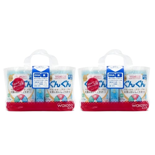 【2点セット】和光堂 フォローアップミルク ぐんぐん 830g×2缶パック 粉ミルク 満9ヶ月頃～ #