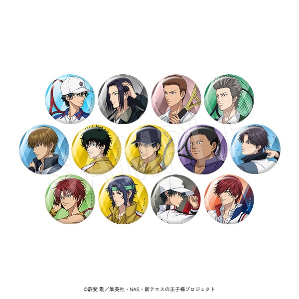 テニスの王子様 新テニスの王子様 トレーディンググリッター缶