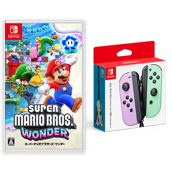 Nintendo Switch Liteグレー＋マリオブラザーズワンダー