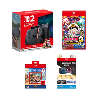 Nintendo Switch マリオレッド 桃鉄　セット BEE-S-KB6PA】Nintendo Switch 2 マリオカート ワールド セット+