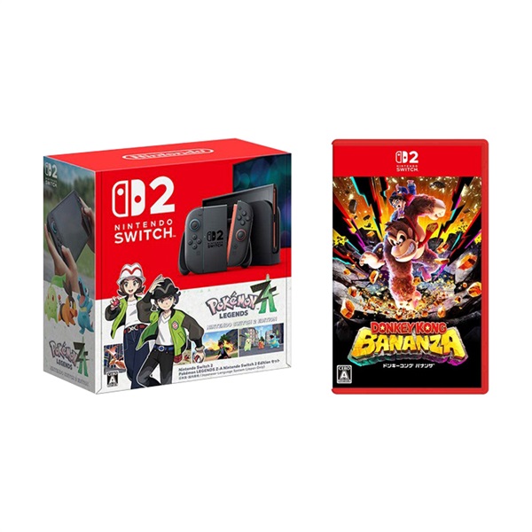 ☆Switchソフト ドンキーコング 2本セット BEE-S-KB6PC】Nintendo Switch 2(日本語・国内専用) Pokemon LEGENDS
