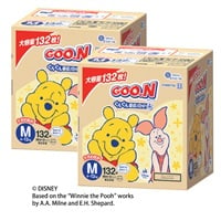 【2ケース】GOON  グーン ぐんぐん吸収パンツ Mサイズ 132枚入 ケース 紙おむつ #(2135318571374)