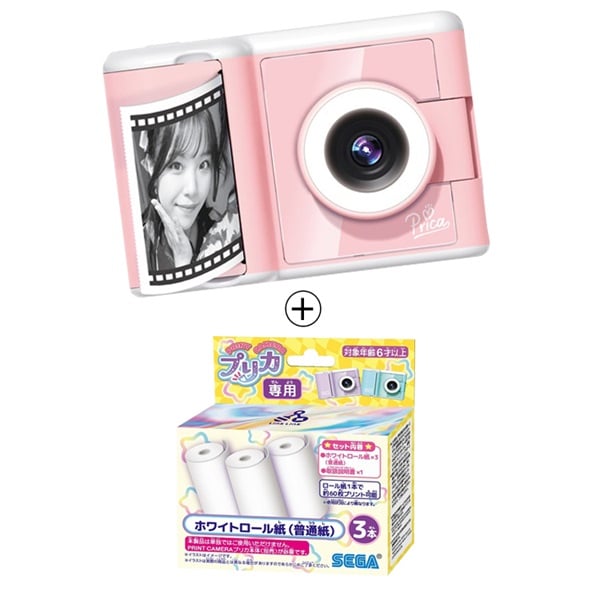 2025年12月20日以降順次お届け PRINT CAMERA プリカ マカロンピンク