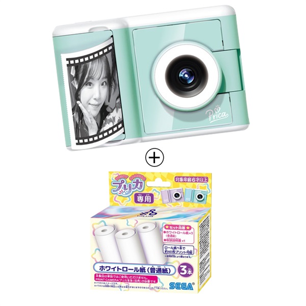 2025年12月20日以降順次お届け PRINT CAMERA プリカ ミントグリーン
