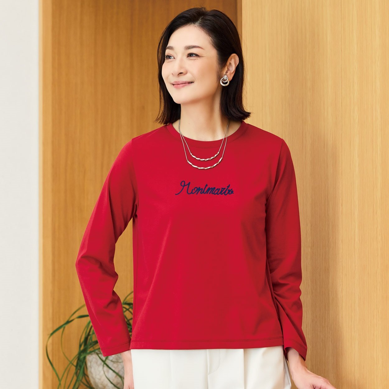 Tシャツ 裾スリットプリント PART2 BY JUNKO SHIMADA(パート2