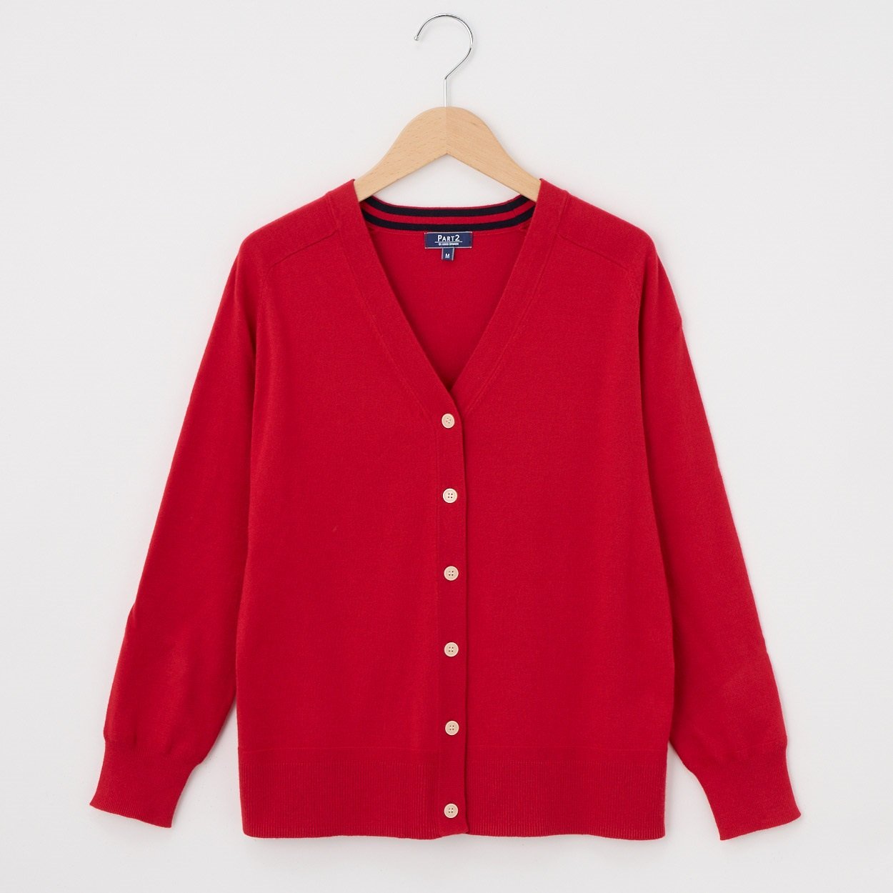 ニットカーディガン Vネック PART2 BY JUNKO SHIMADA(パート2