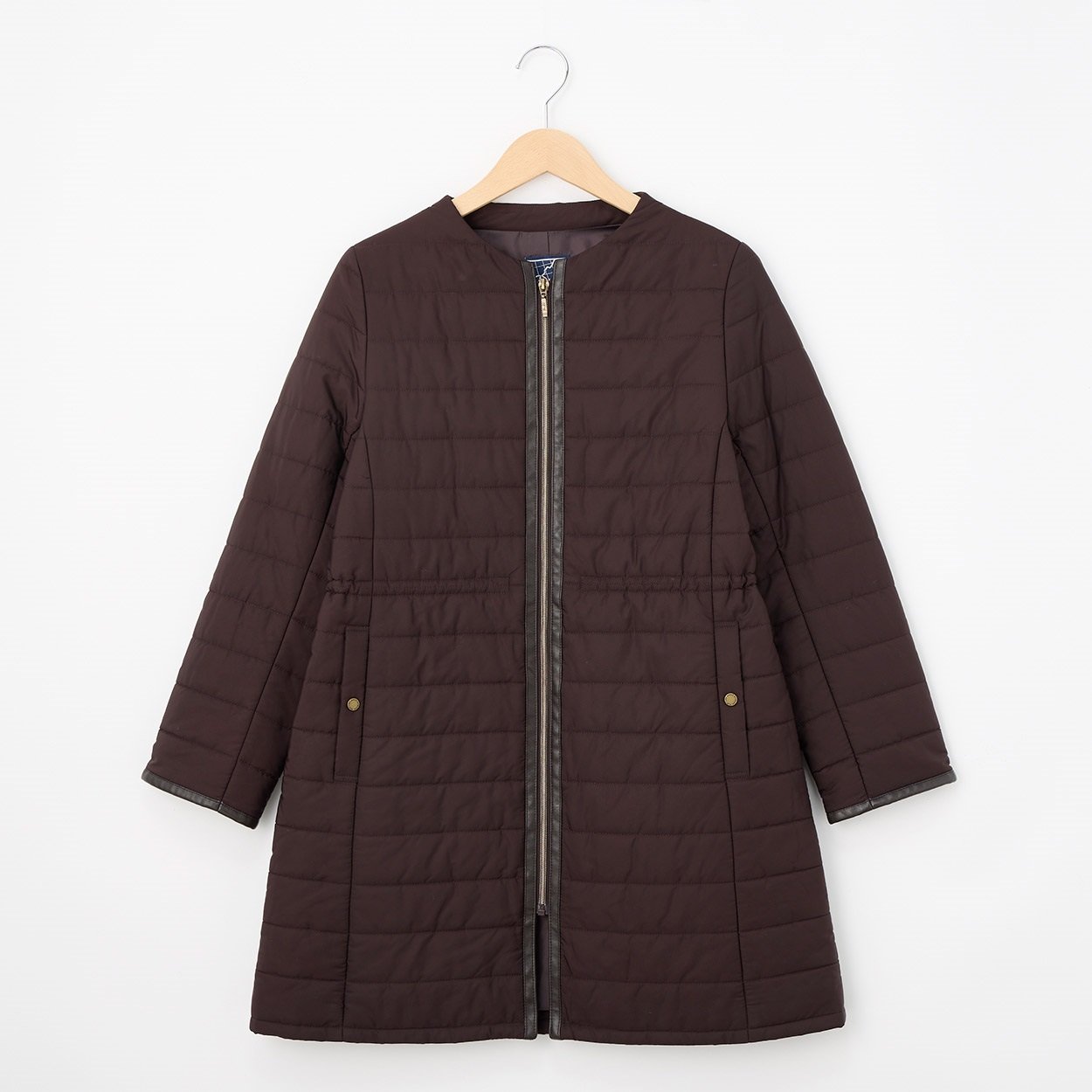 ★JUNKO SHIMADA part2 厚地トレンチコート９号★ ☆JUNKO SHIMADA part2 厚地トレンチコート9号☆ コート 中綿ミドル丈