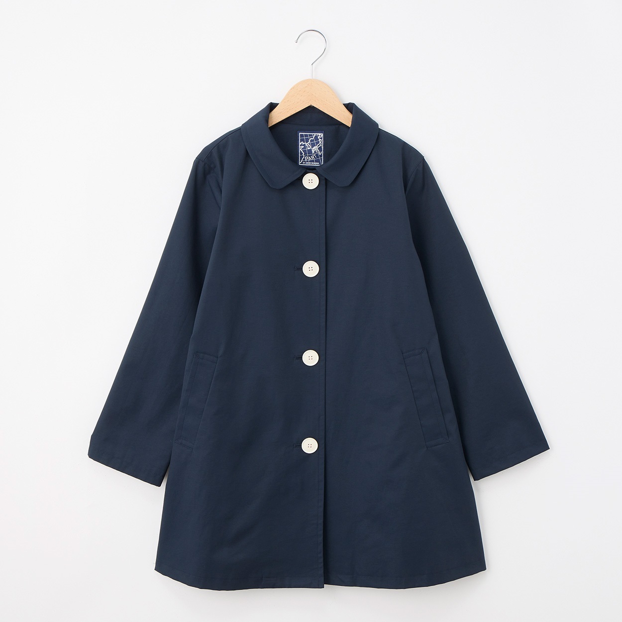 コート 綿ナイロンミドル丈 PART2 BY JUNKO SHIMADA(パート2 BY