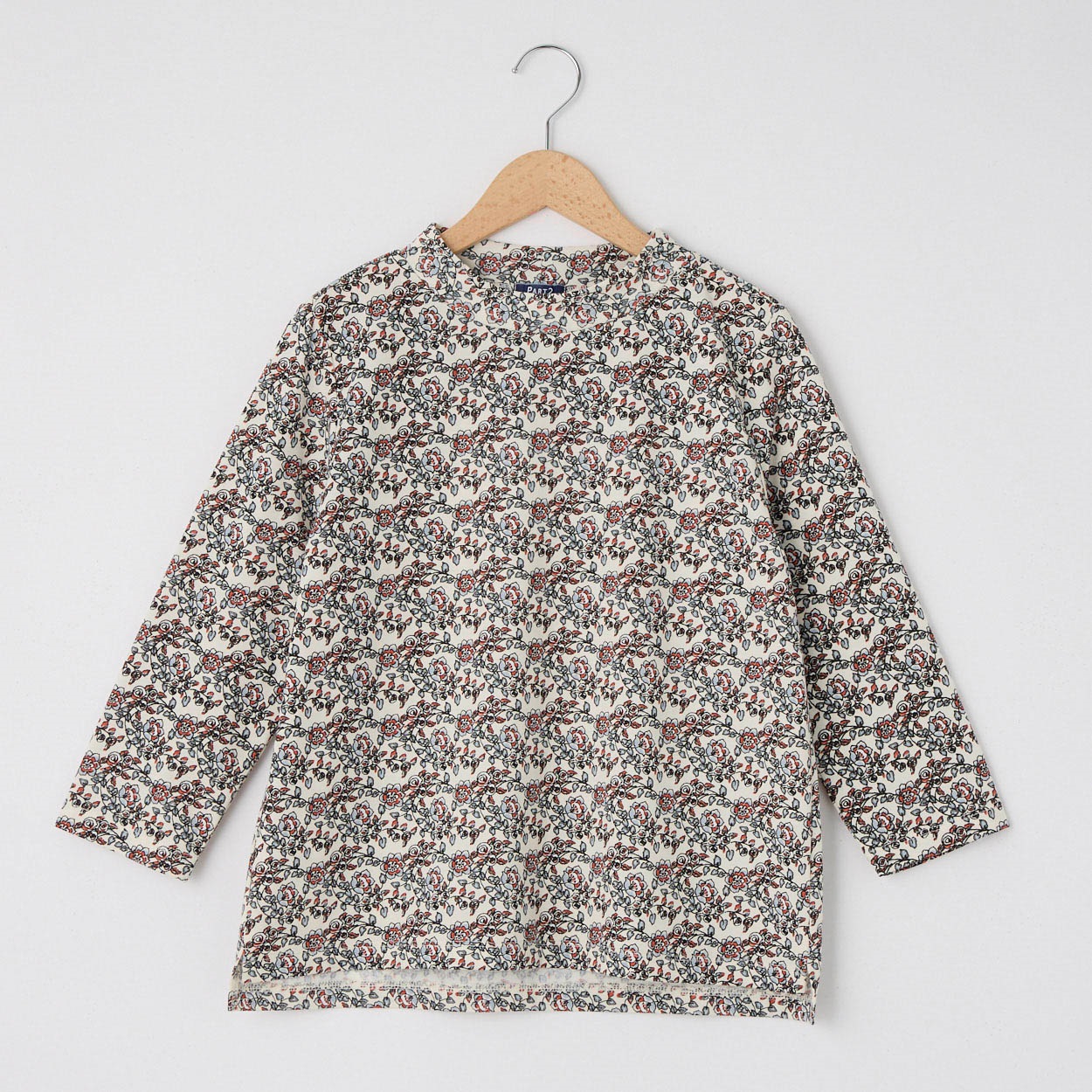 チビハイネックミニ花柄Tシャツ PART2 BY JUNKO SHIMADA(パート2 BY ジュンコシマダ) 933835C(キナリ-L)