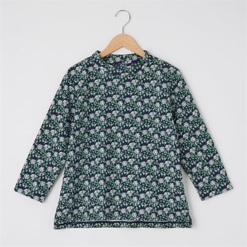 チビハイネックミニ花柄Tシャツ PART2 BY JUNKO SHIMADA(パート2 BY ジュンコシマダ) 933835C(コイアオ-M)